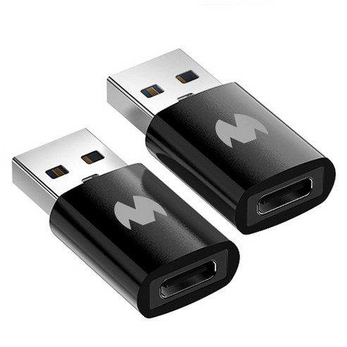 구스페리 USB 3.0 OTG 변환젠더, otgC-A, 2개
