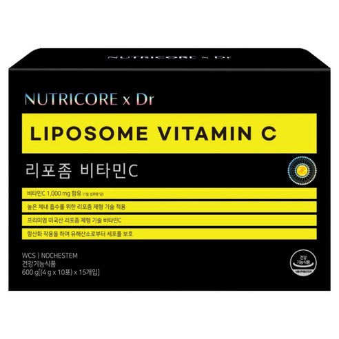 뉴트리코어 리포좀 비타민C 150p, 600g, 1개