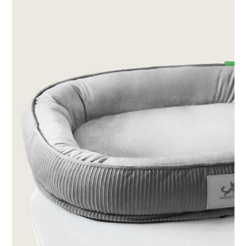 딩동펫 반려동물 딥슬립 타원형 방석 쿠션 이미지 3