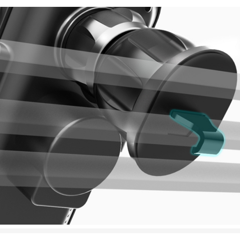 신지모루 차량용 고속 무선충전 오그랩엑스 후기 분석 - 후면 고정 나사 부품