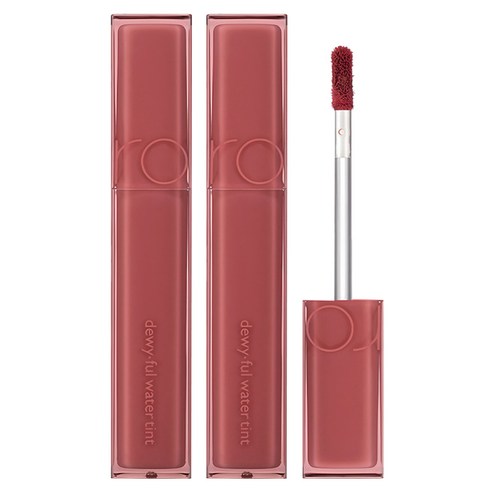 롬앤 듀이풀 워터 틴트, 03 이프 로즈, 2개