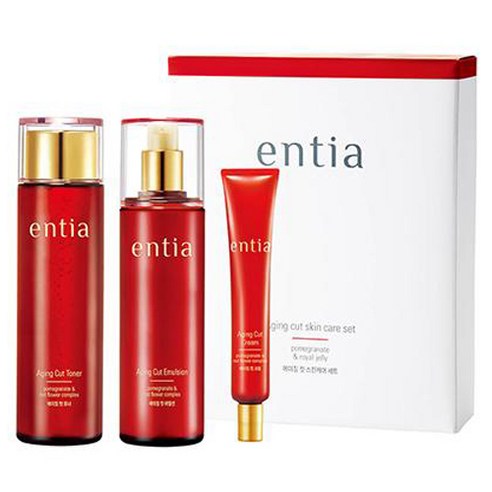 Entia 코리아나 에이징 컷 스킨케어 3종 세트 솔직 후기 | 피부 타입별 분석 - 상품 이미지 1