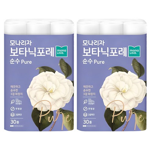 모나리자 보타닉포레 순수 천연펄프 3겹 데코 고급롤화장지 솔직 후기 | 실사용자 리뷰 분석 썸네일