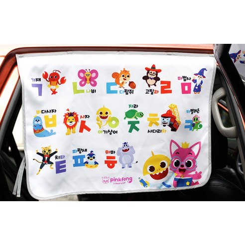 핑크퐁 차량용 햇빛가리개 이미지 4
