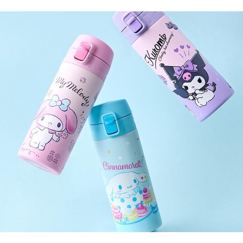 락앤락 산리오 스쿨핏 원터치 텀블러 LHC3219 이미지 3