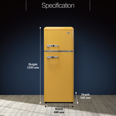 하이얼 레트로 115L 2도어 냉장고 방문설치 개봉기 | 실사용 후기 - 상품 이미지 4