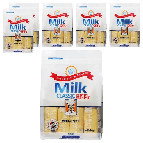 밀크클래식쌀과자 우유맛, 240g, 6개