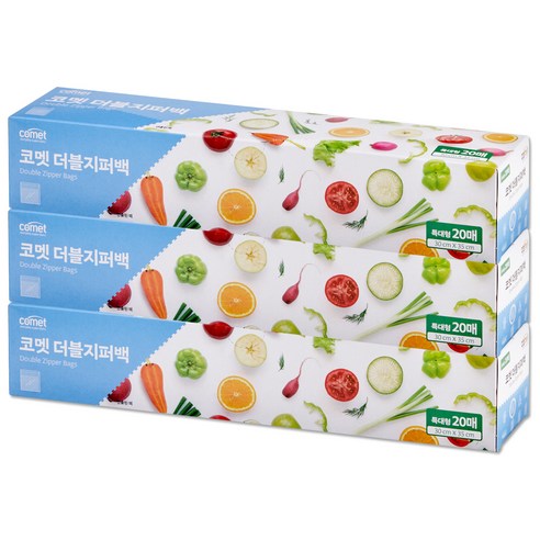 코멧 더블 지퍼백 솔직 후기 | 실사용자 리뷰 분석 - 상품 이미지 1