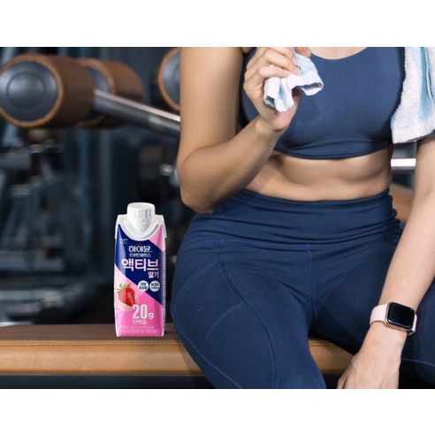 하이뮨 프로틴 밸런스 액티브 딸기 250ml, 36개 실사용 후기 | 효과 있을까? - 상품 이미지 4