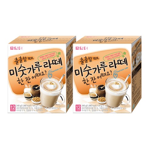 담터 미숫가루 라떼 240g, 2개 솔직 후기 | 실사용자 리뷰 분석 썸네일