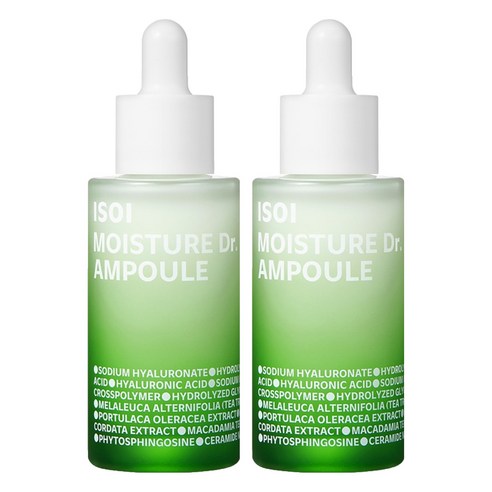 아이소이 장수진 히알 수분 앰플, 40ml, 2개