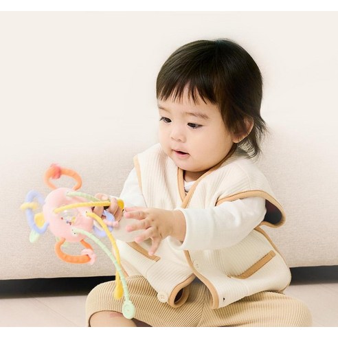 아띠래빗 유아용 손감각 발달 토이 도넛 촉감완구 이미지 4