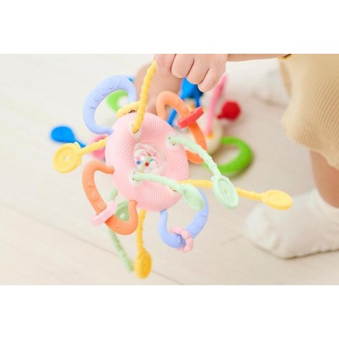 아띠래빗 유아용 손감각 발달 토이 도넛 촉감완구 이미지 3