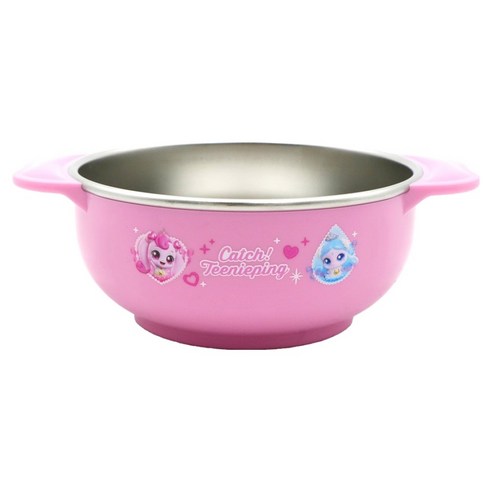 르번 프린세스 캐치티니핑 논슬립 스텐 대접 11.5cm, 혼합색상, 1개