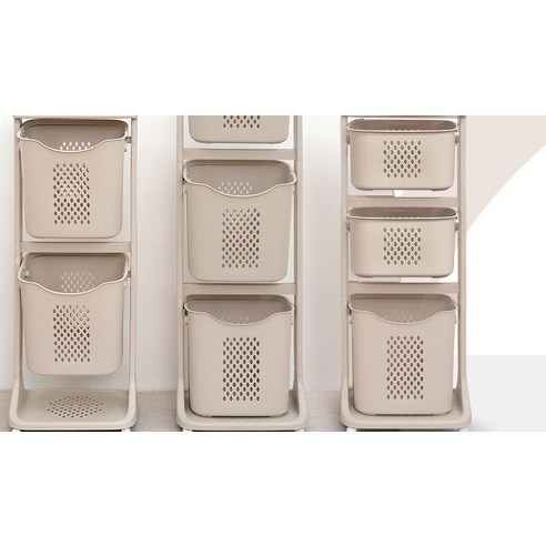 올유리빙 네추럴 빅스윙 빨래 바구니 후기 분석 - 하단 지지 구조