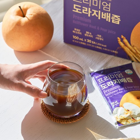 유기농마루 정품 국내산 도라지배즙 프리미엄 100ml, 30개 실사용 후기 | 효과 있을까? - 상품 이미지 4