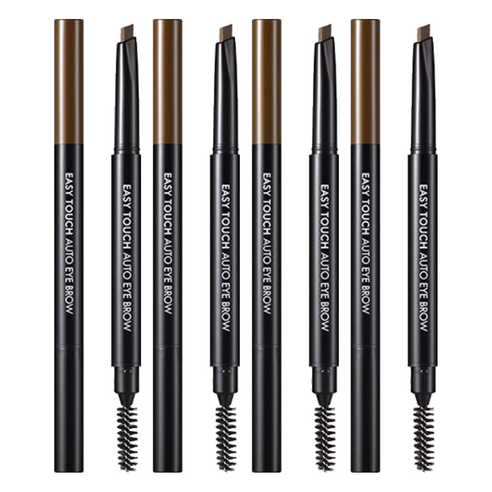 토니모리 이지터치 오토 아이브로우 0.4g, 03 다크브라운, 4개