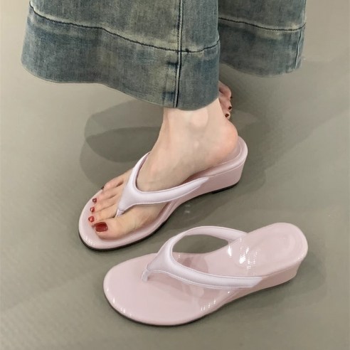 페이퍼먼츠 애슬릿 데일리 쪼리 웨지힐 슬리퍼 10169