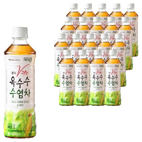 광동옥수수수염차, 500ml, 20개