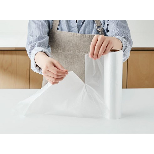 크린랩 롤백 30cm x 40cm 후기 분석 - 롤백 뜯는 모습 디테일