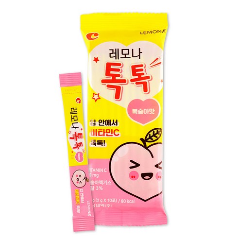 레모나 톡톡 비타민C 100포 200g, 1개 맛있게 먹은 솔직 후기 - 상품 이미지 2