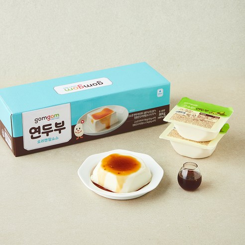 곰곰 연두부 오리엔탈소스 804g, 134g, 6세트