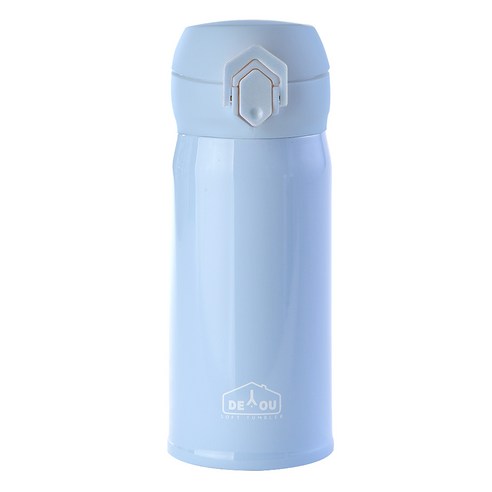 실용성과 스타일을 동시에 갖춘 디유 비비드 2중 진공 원터치 보온병