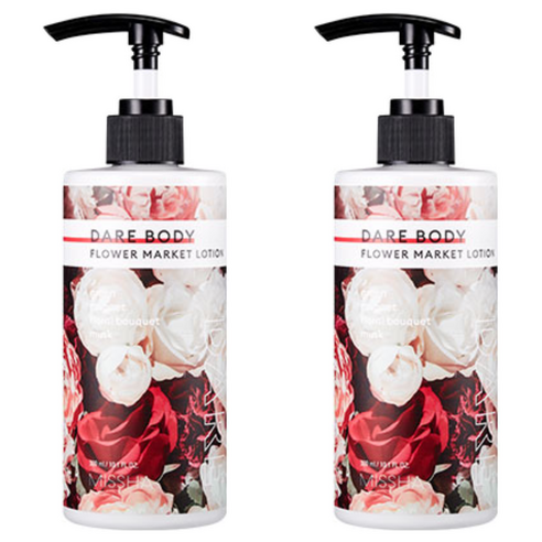 미샤 데어 바디로션 플라워마켓, 500ml, 2개