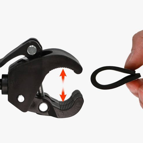 JUSTPICK 오토바이 스쿠터 유모차 대용량 컵홀더 거치대 실사용 후기 | 효과 있을까? - 상품 이미지 3