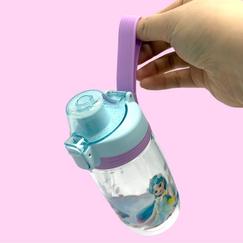 르번 아동용 프린세스 캐치티니핑 손잡이 원터치 보틀 이미지 4
