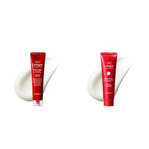 메디필 콜라겐 물광 랩핑 마스크팩 후기 분석 - 마무리감 1