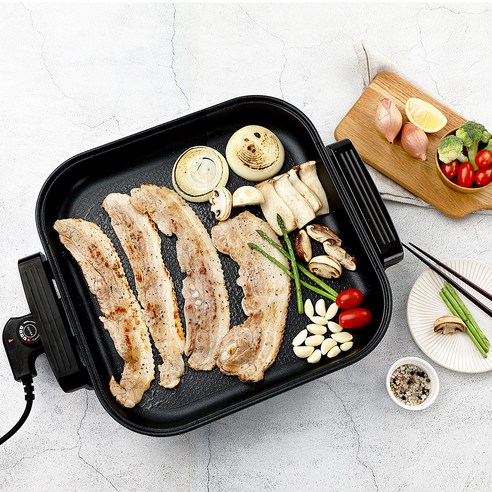 BRUNO Square Compact Electric Grill Pan