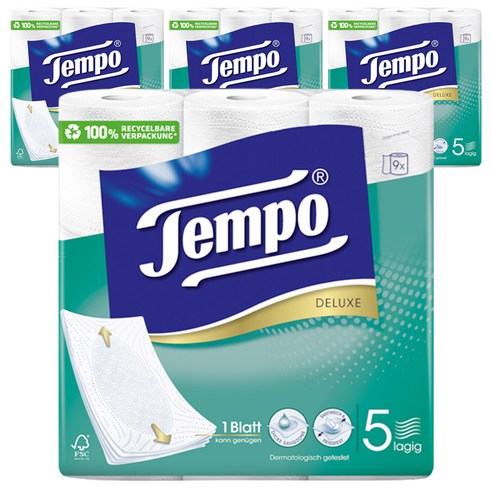 Tempo 천연펄프 5겹 롤화장지 솔직 후기 | 실사용자 리뷰 분석 썸네일
