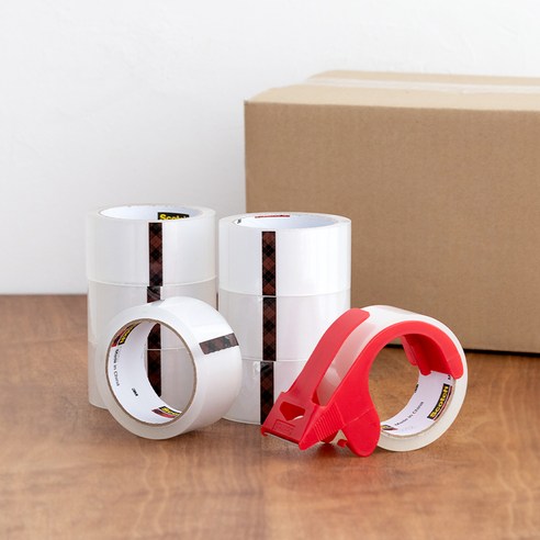 스카치 포장용 테이프 3650 세트 후기 분석 - 테이프 단독 상세샷