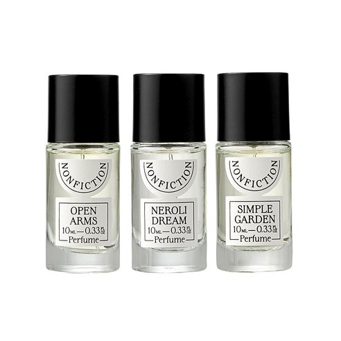논픽션 시트러스 미니트리오 오드퍼퓸 10ml x 3p 세트, 1개