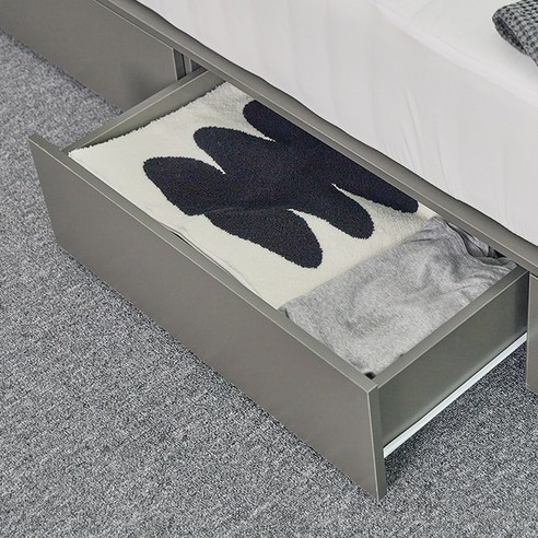 퍼리든 엔클라 LED 3단 서랍 침대 프레임 후기 분석 - USB 충전 단자 부위