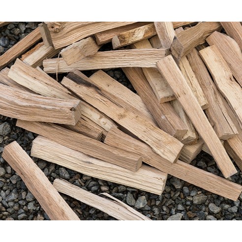 브리즈문 캠핑 3중 방습 프리미엄 참나무 장작 + 우드 착화제 20g 세트 이미지 4