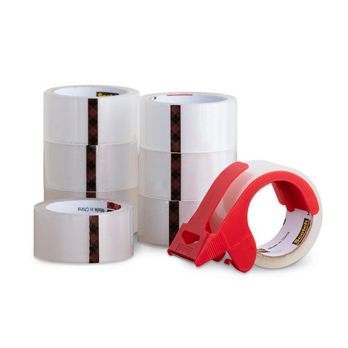 스카치 포장용 테이프 3650 세트 후기 분석 - 디스펜서 상세 컷