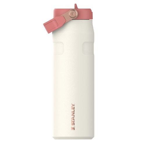 스탠리 아이스플로우 에어로라이트 플립스트로 2.0 텀블러, 크림 로즈 골드, 710ml, 1개