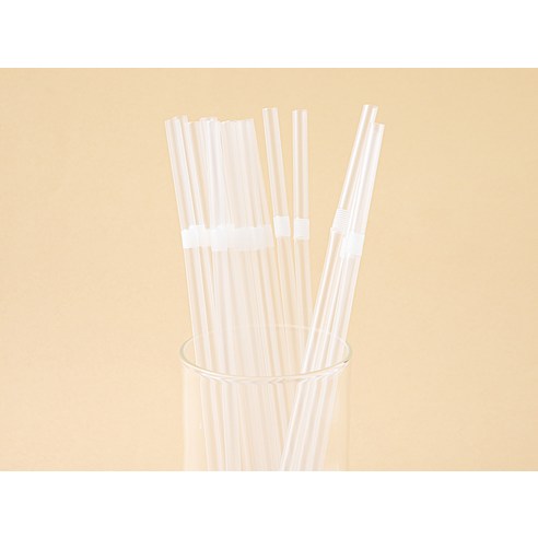 코멧 베이직 자바라 빨대 투명 250 x 7 mm 이미지 3