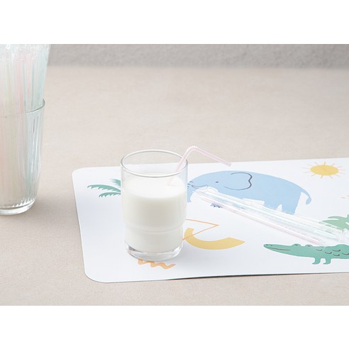 코멧 유아용 개별포장 주름빨대 혼합색상 400개 실사용 후기 | 효과 있을까? - 상품 이미지 2