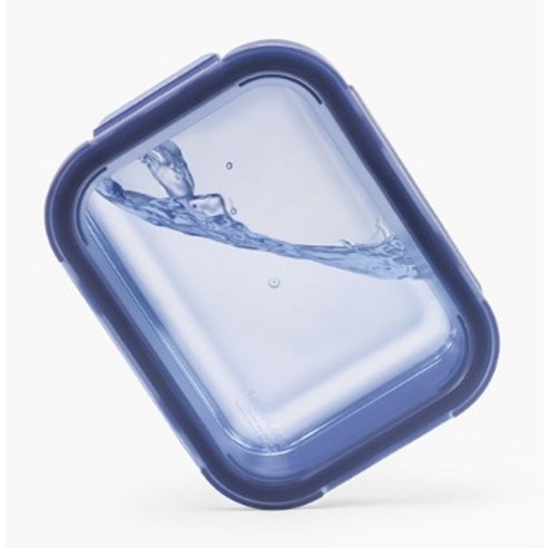 주방의 품격을 높이는 락앤락 글라스 인디고 밀폐용기 7p 세트