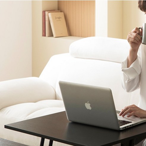 파로마 올랜도 아쿠아텍스 3인용 소파 + 스툴 세트 방문설치 후기 분석 - 원단 질감 상세