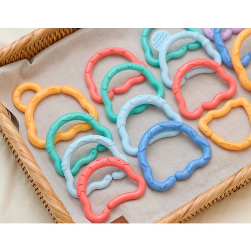 하베브릭스 아이스크림 베이비링 7종 x 4p 세트 이미지 4