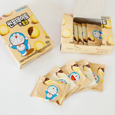 [쿠팡] 초키앤쿠키 도라에몽 씬 포테이토 앤 초코, 72g, 5개 (8,750원/무료)
