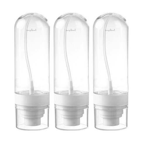 앙플랜트 거꾸로 초미세 미스트 안개 분사 분무기 50ml, 화이트, 3개