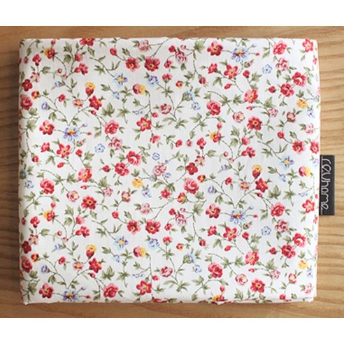 르우홈 레드 플라워 패브릭 원단으로 우리 집을 화사하게 꾸며보세요