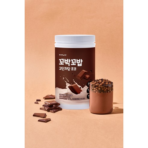 꼬박꼬밥 고단저당 단백질 쉐이크 초코 대용량 400g, 1개 솔직 후기 | 실사용자 리뷰 분석 - 상품 이미지 3