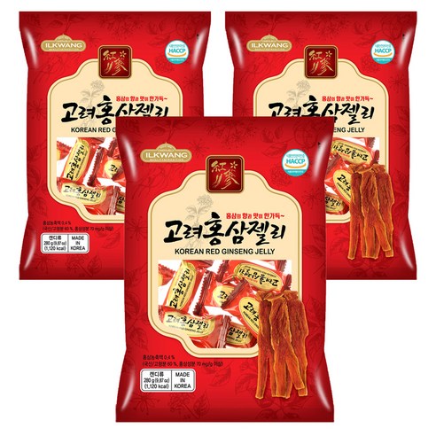 일광제과 고려홍삼젤리 280g, 3개 맛있게 먹은 솔직 후기 - 상품 이미지 1
