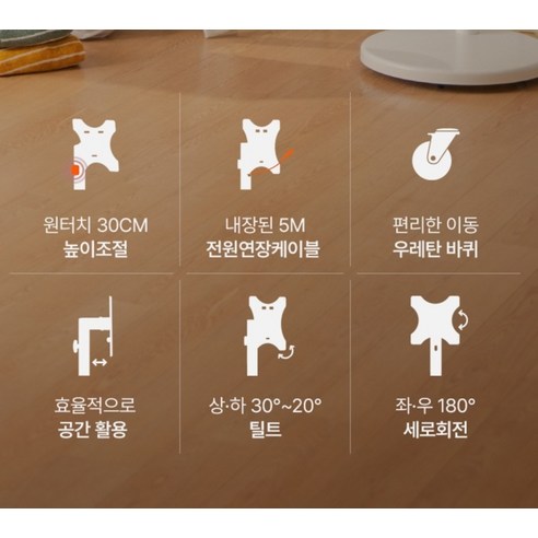 와이드뷰 FHD QLED 화이트에디션 스마트 TV + 와이드무빙뷰 삼탠바이미 V3 세트 후기 분석 - 제품 측면 두께 정보